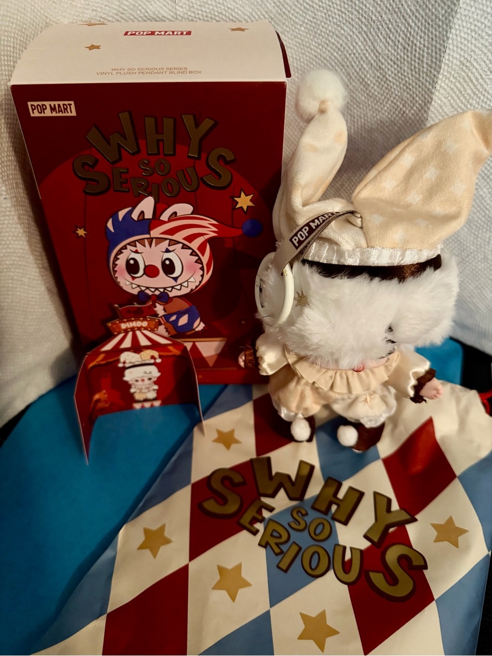 Pop Mart "Why So Serious" Dimoo Lumino Feast plush pendant - Picture 2 of 5